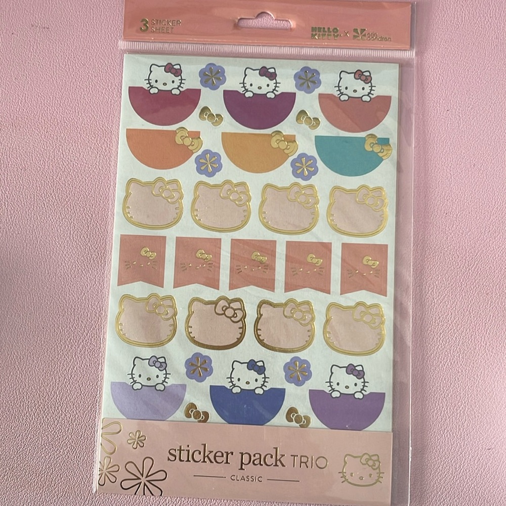 Erin Condren x Hello Kitty Sticker Sheet Trio